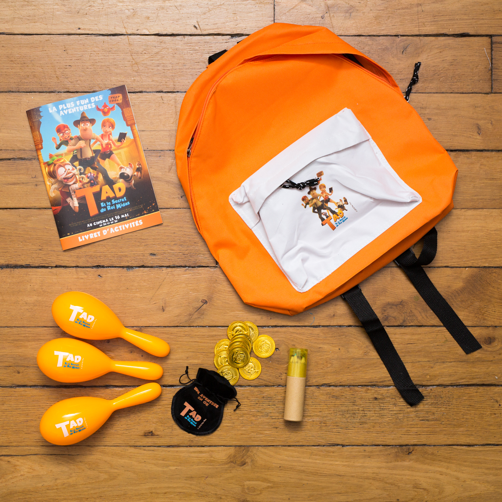 goodies du film Tad et le secret du roi Midas