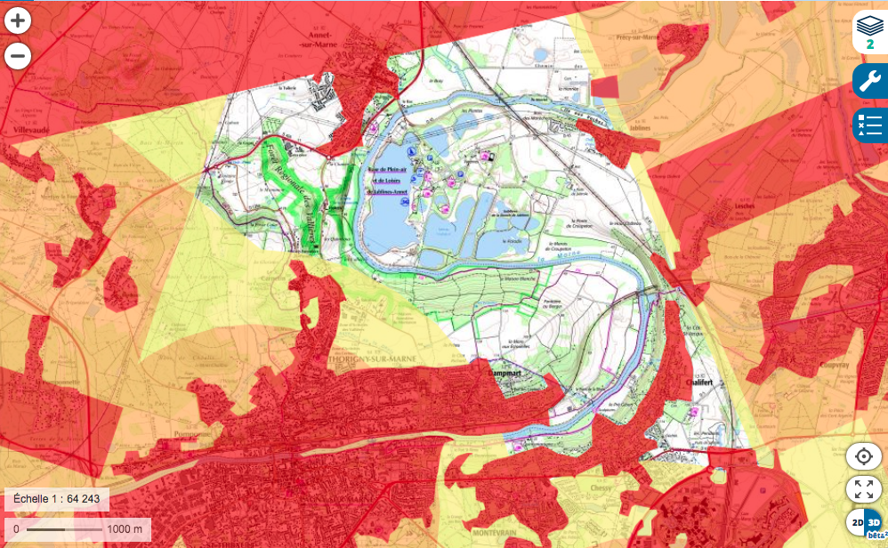 base Régionale de plein air et loisirs de Jablines-Annet 