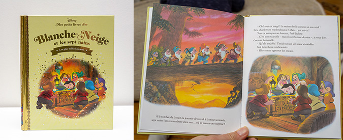 Petit livre d'Or Blanche Neige et les 7 nains