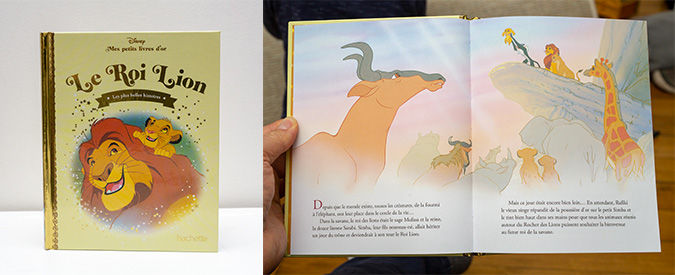 Petit livre d'Or Le Roi Lion